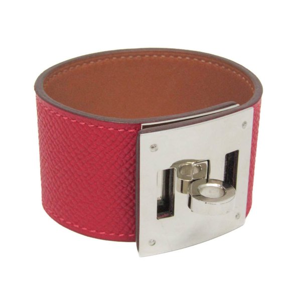 Hermès Kelly Dog Red Leather bracelet - Picture 1 of 8